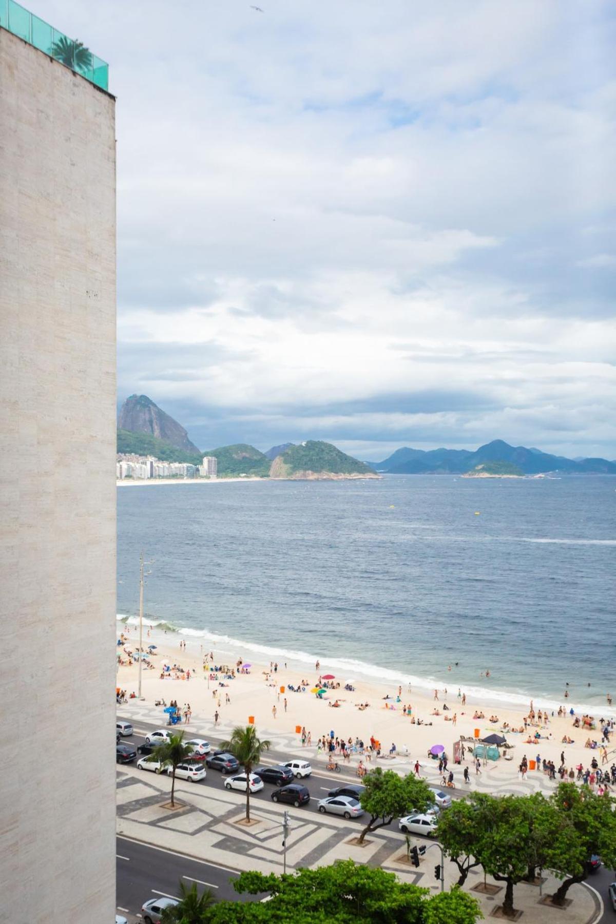 Vista Praia De Copacabana Quarto Laranja 304 Rio de Janeiro Exterior foto